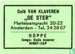 Cafe - Van Klaveren "De Ster" ( Groen )