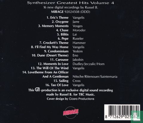 Synthesizer Greatest Hits Volume 4 - Afbeelding 2