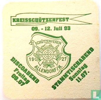 Kreisschützenfest ALLENDORF 1993 - Image 1