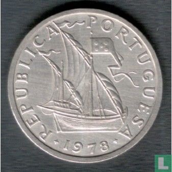 Portugal 5 escudos 1978 - Afbeelding 1