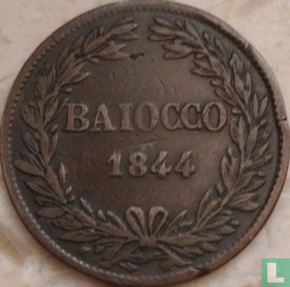 États pontificaux 1 baiocco 1844 (XIV B) - Image 1