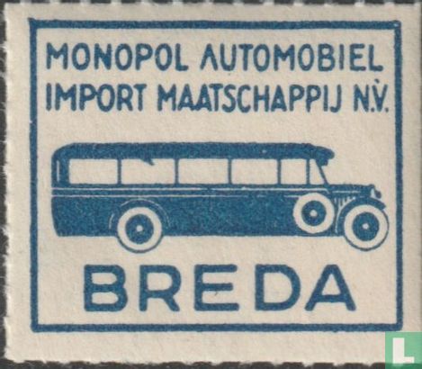 Monopol automobiel import maatschappij BREDA