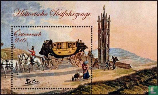 Véhicules postaux historiques