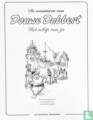 Het Schip van IJs - eerste inhoudspagina luxe Douwe Dabbert uitgave - Image 1