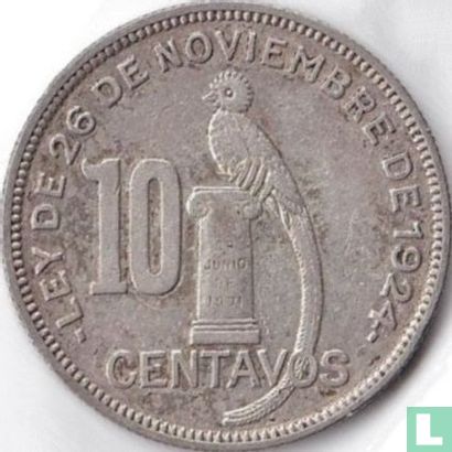 Guatemala 10 centavos 1936 - Image 2
