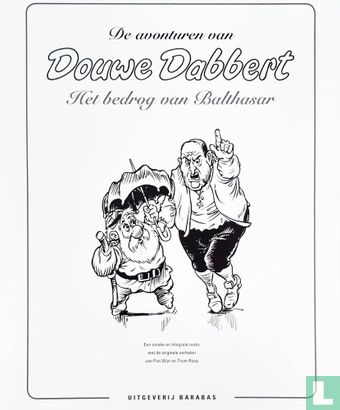Het Bedrog van Balthasar - eerste inhoudspagina luxe Douwe Dabbert uitgave - Bild 1