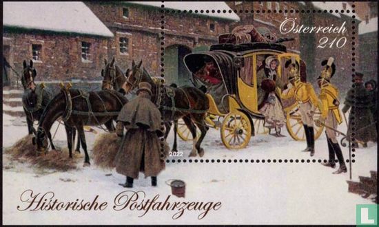 Historische Postfahrzeuge