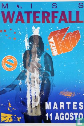 KU Ibiza 'Miss waterfall'
