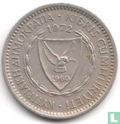 Cyprus 25 mils 1972 - Image 1