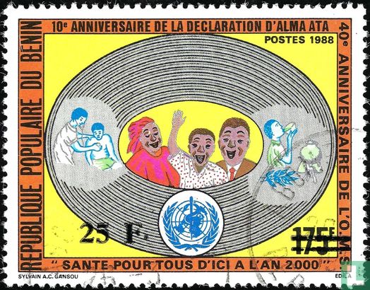 40. Jahrestag der WHO mit Druck