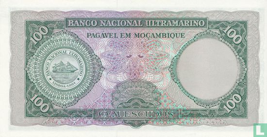 Mozambique 100 Escudos - Image 2