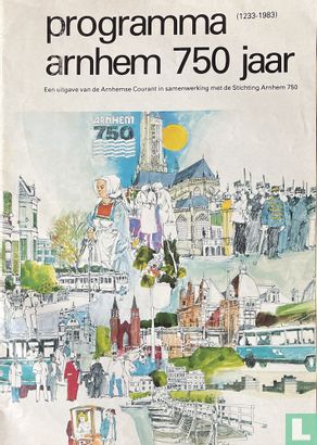Arnhemse Courant - Programma Arnhem 750 jaar - Image 1
