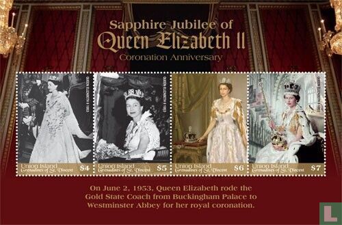 Jubilee van Kroning Koningin Elizabeth II