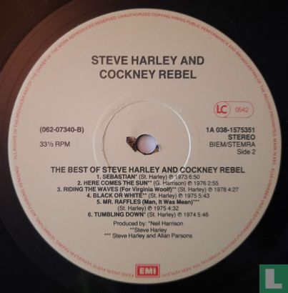 The Best of Steve Harley and Cockney Rebel  - Afbeelding 4
