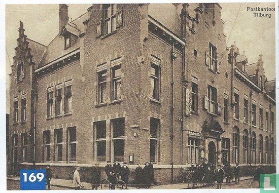 Postkantoor aan de Willem II straat, 1910 - Afbeelding 1