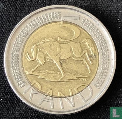South Africa 5 rand 2018 - Image 2