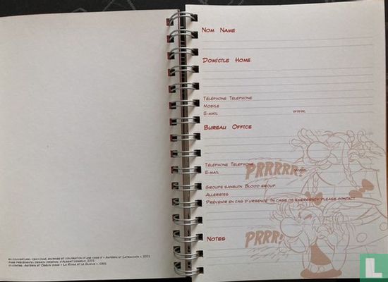 Asterix agenda diary - Afbeelding 4