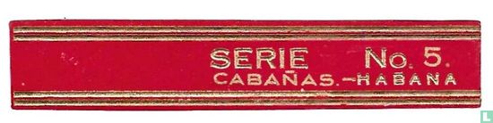 Serie Nº. 5. Cabañas - Habana - Afbeelding 1
