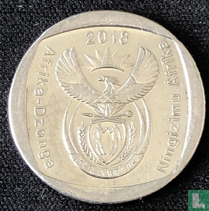 Zuid-Afrika 2 rand 2018 - Afbeelding 1