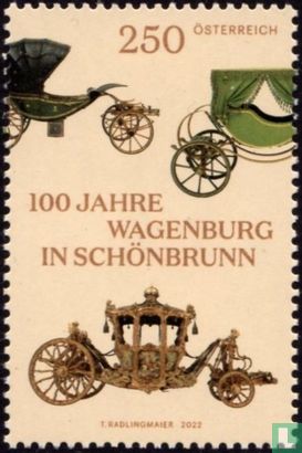 100 years Wagenburg in Schonbrunn
