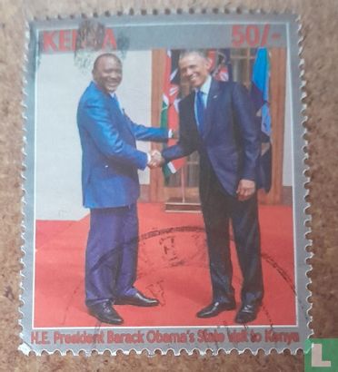 President amerika en kenia