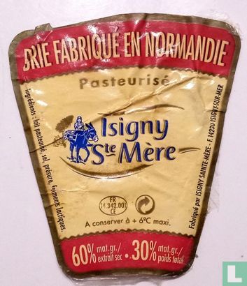 Isigny Ste Mère. Brie fabriqué en Normandie.