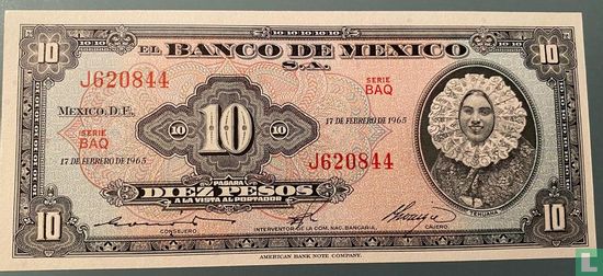 10 pesos (1954-1967) - Image 1