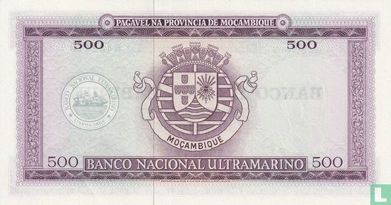 Mozambique 500 escudo's - Afbeelding 2