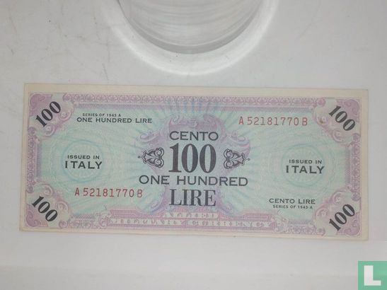 Italie 100 Lire 1943 - Afbeelding 1