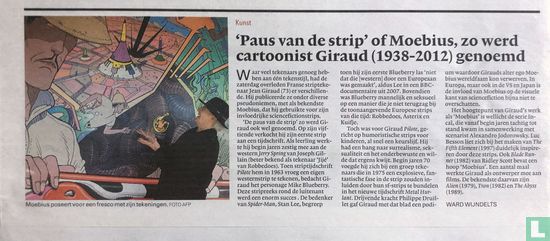 'Paus van de strip'off Moebius, zo werd cartoonist giraud (1938-2012) genoemd