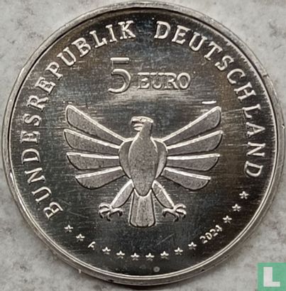 Duitsland 5 euro 2024 "Green grasshopper" - Afbeelding 1