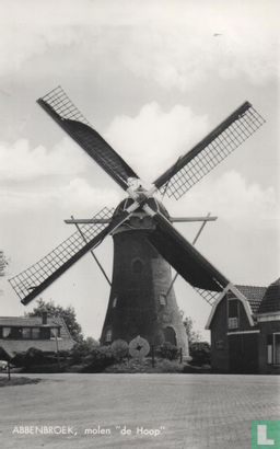 ABBENBROEK, molen "de Hoop" - Afbeelding 1