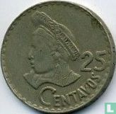 Guatemala 25 centavos 1975 - Image 2