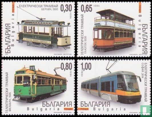 History electric tram  