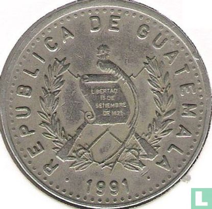 Guatemala 25 Centavo 1991 - Bild 1