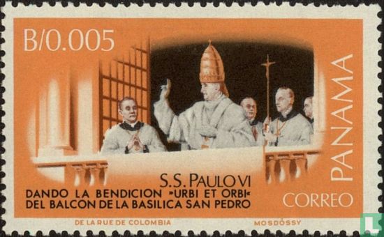 Visit of Pope Paul VI