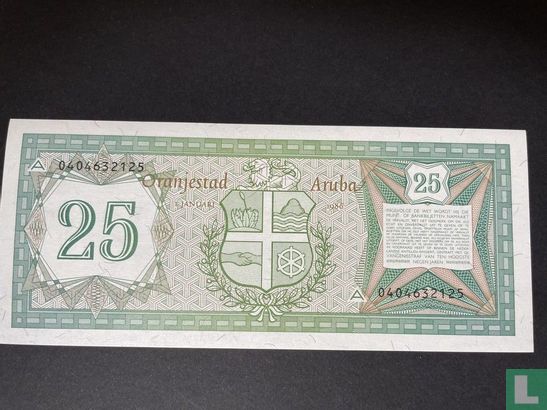 Aruba 25 Gulden 1986 - Bild 1