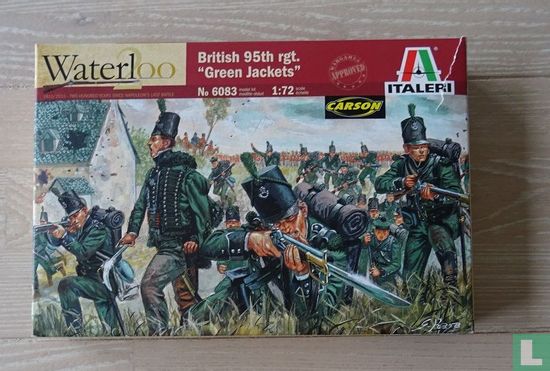 British 95th rgt. "Green Jackets" - Afbeelding 1