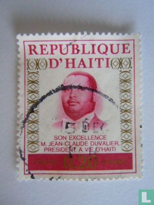 President Jean-Claude Duvalier