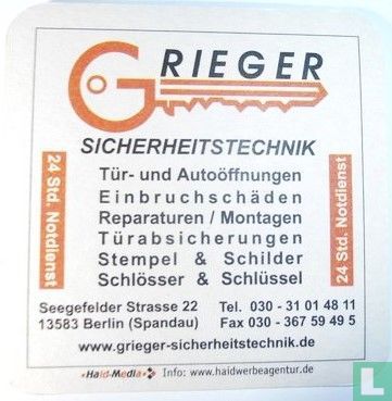 Grieger Sicherheitstechnik - Image 1