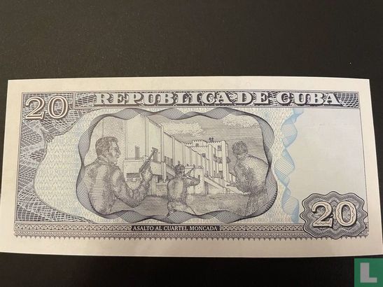 Cuba 20 pesos 2003 - Image 2