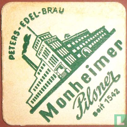 Peters edel Bräu / Monheimer Pilsner