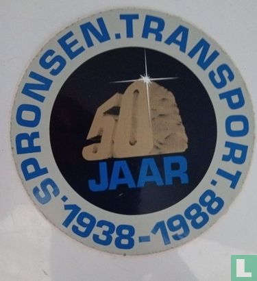 Spronsen Transport 50 jaar 1938 - 1988