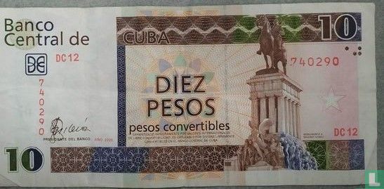 Cuba 10 Pesos Convertible - Image 1