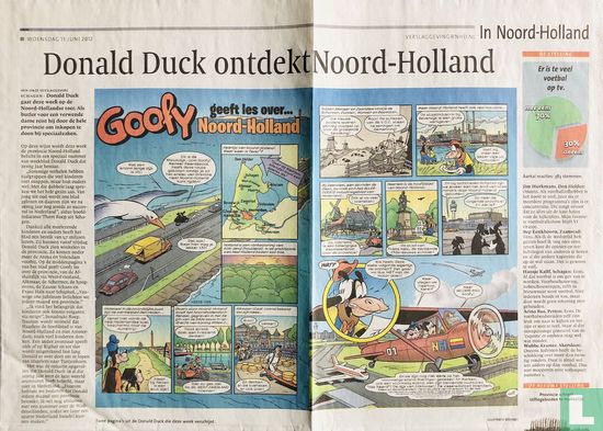 Donald Duck ontdekt Noord-holland
