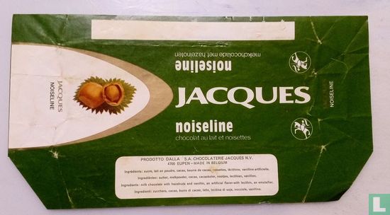 Chocolat Jacques noiseline