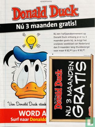 Donald Duck Nú 3 maanden gratis! - Afbeelding 1