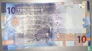 Jordanië 10 Dinars - Afbeelding 2