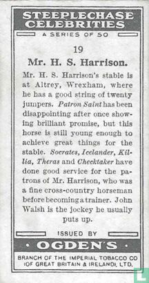 Mr. H. S. Harrison. - Image 2
