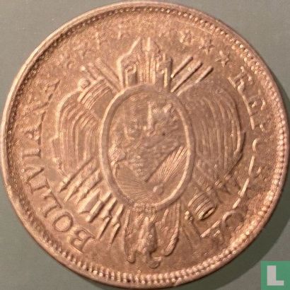 Bolivie 50 centavos 1898 - Image 2